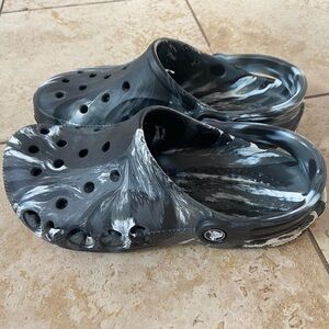 Marble Crocs M Size 7 W Size 9